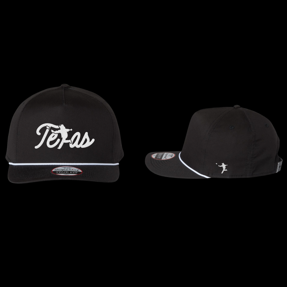 Texas Script Embroidery Non-Mesh Imperial Barnes Cap - 5056