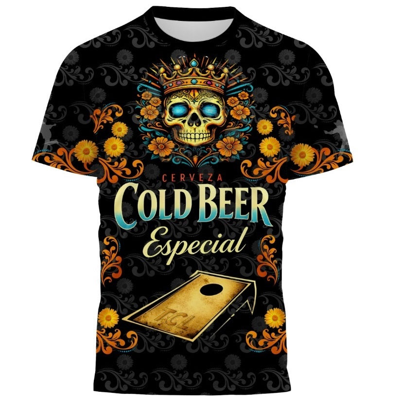 Big & Tall - "Cold Beer" Modelo version Jersey