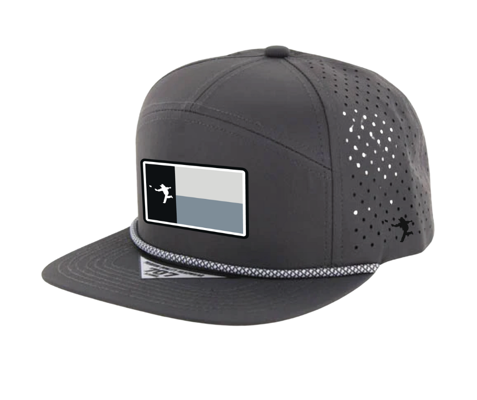 State of Texas Flag Patch Hat - Kamel 7 Panel 707