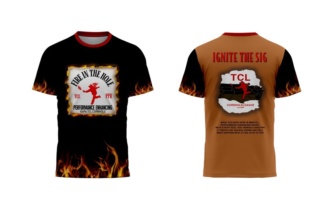 Big & Tall - "Cold Beer" Fire in the Hole version Jersey