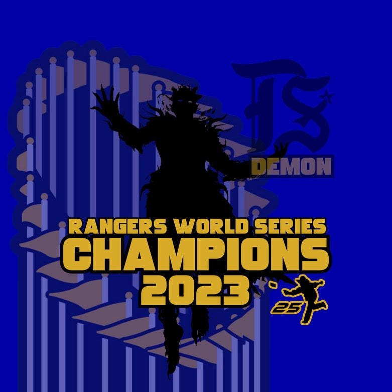 Rangers World Series Champs Limited Edition