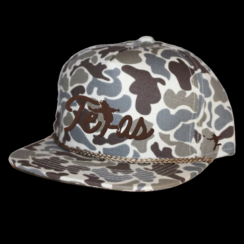 Texas Embroidery Umpqua Rope Snapback Cap (Richardson 256)