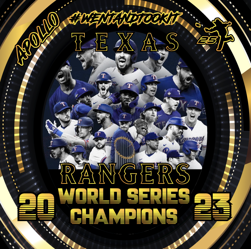 Rangers World Series Champs Limited Edition