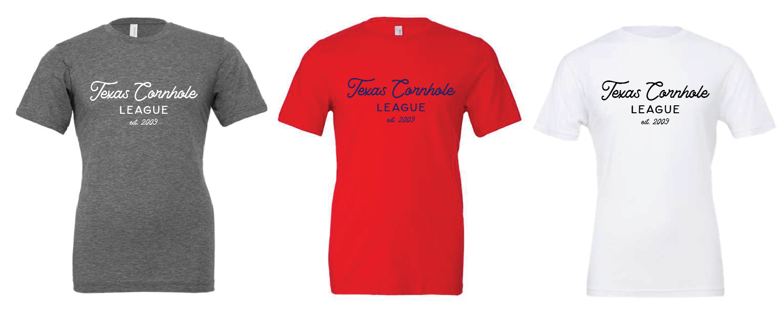 Texas Cornhole League T-shirt