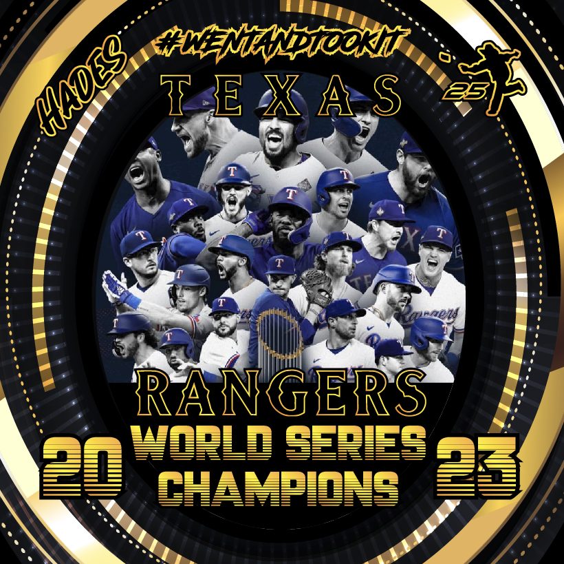 Rangers World Series Champs Limited Edition